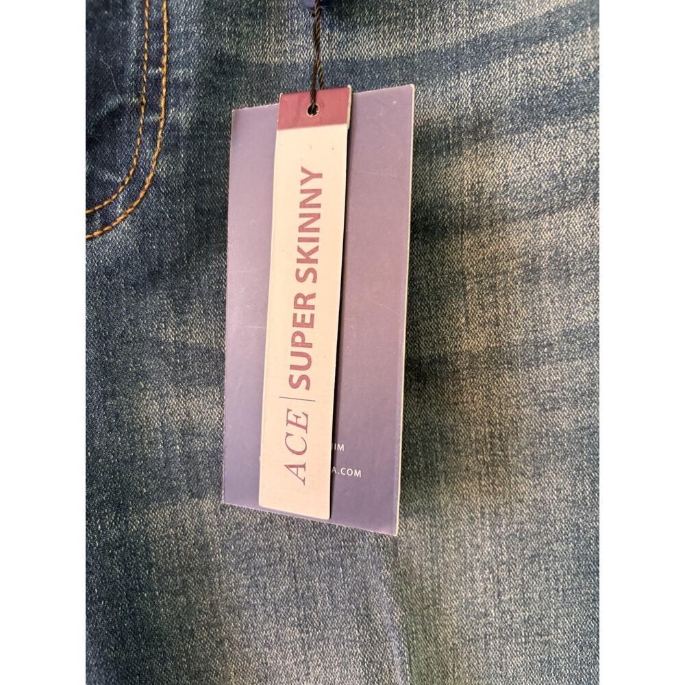Vigoss Size 31x29 Distressed Ace Skinny Denim Ankle Jeans - Picture 5 of 8